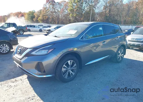 2020 Nissan Murano S Fwd из США, поврежденный, VIN 5N1AZ2AJ4LN164769